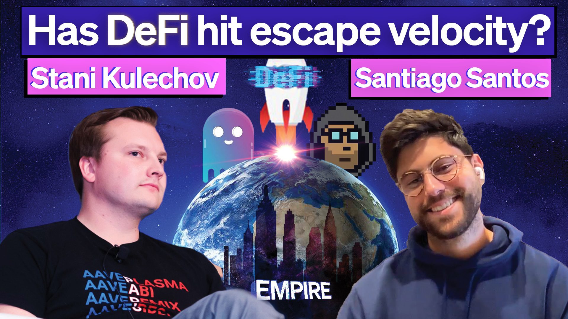 Podcast: Aave founder explains how $1 trillion will flow into DeFi | Stani  Kulechov & Santiago Santos - Blockworks