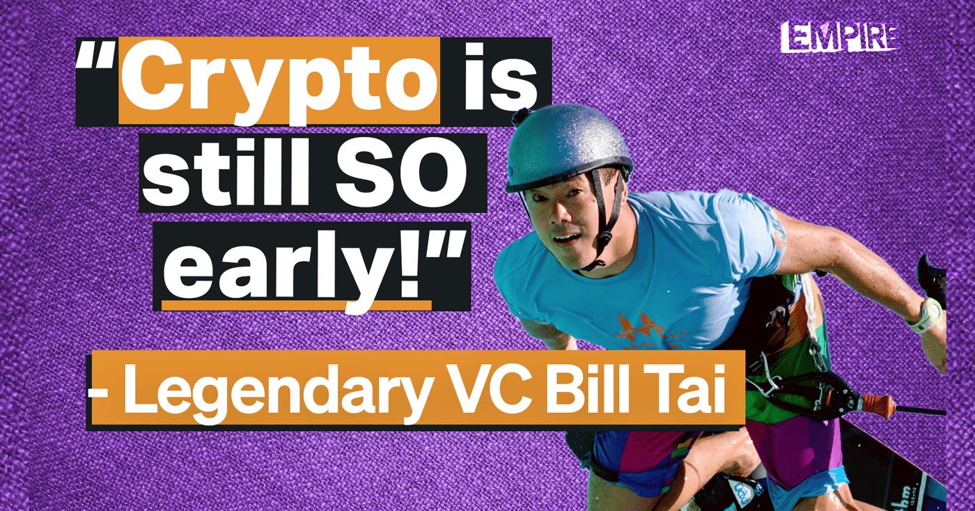 Podcast: How to Invest In Tech Waves | Legendary VC Bill Tai - Blockworks