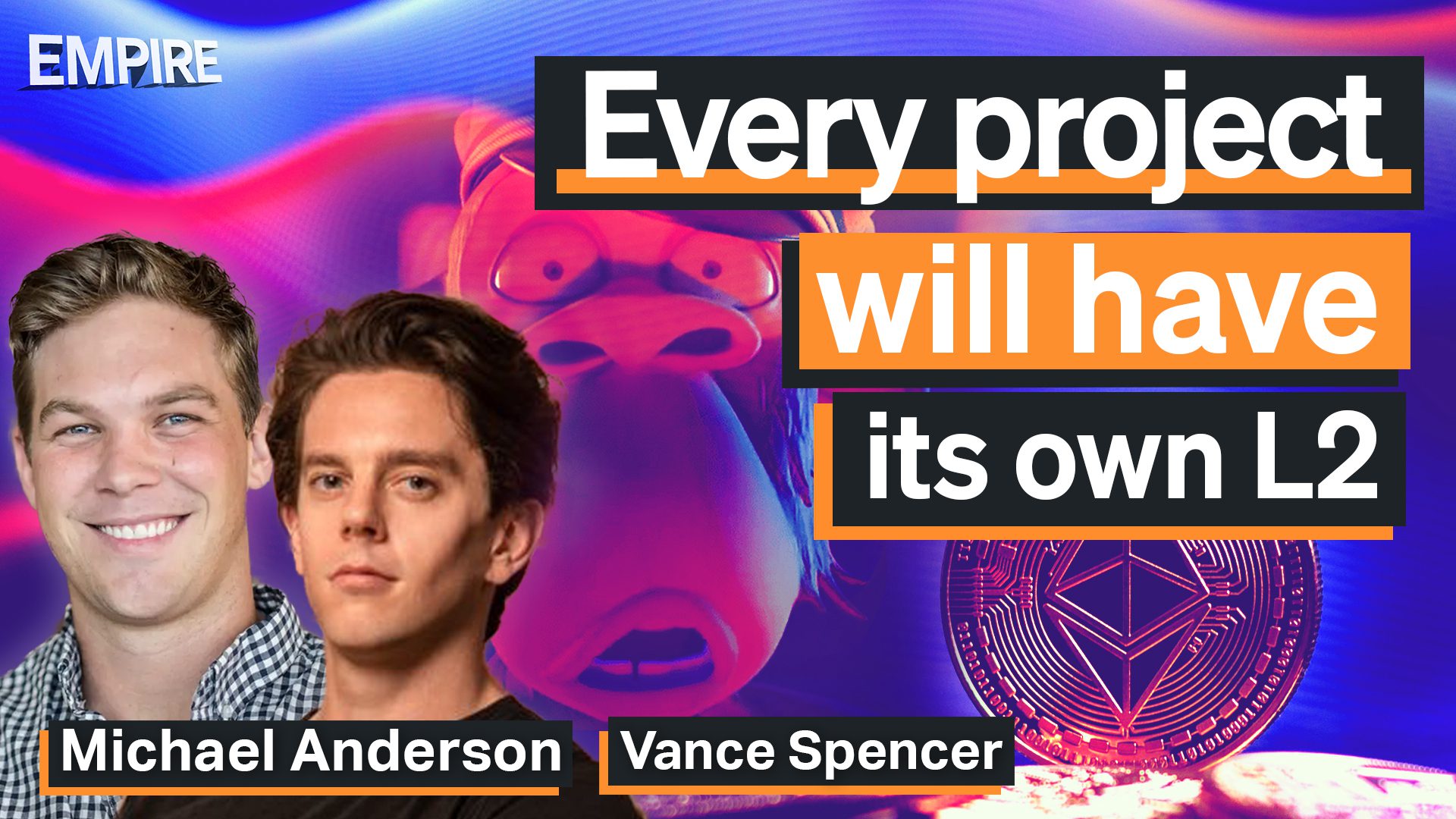 Every Project Will Have Its Own L2 | Michael Anderson & Vance Spencer -  Blockworks