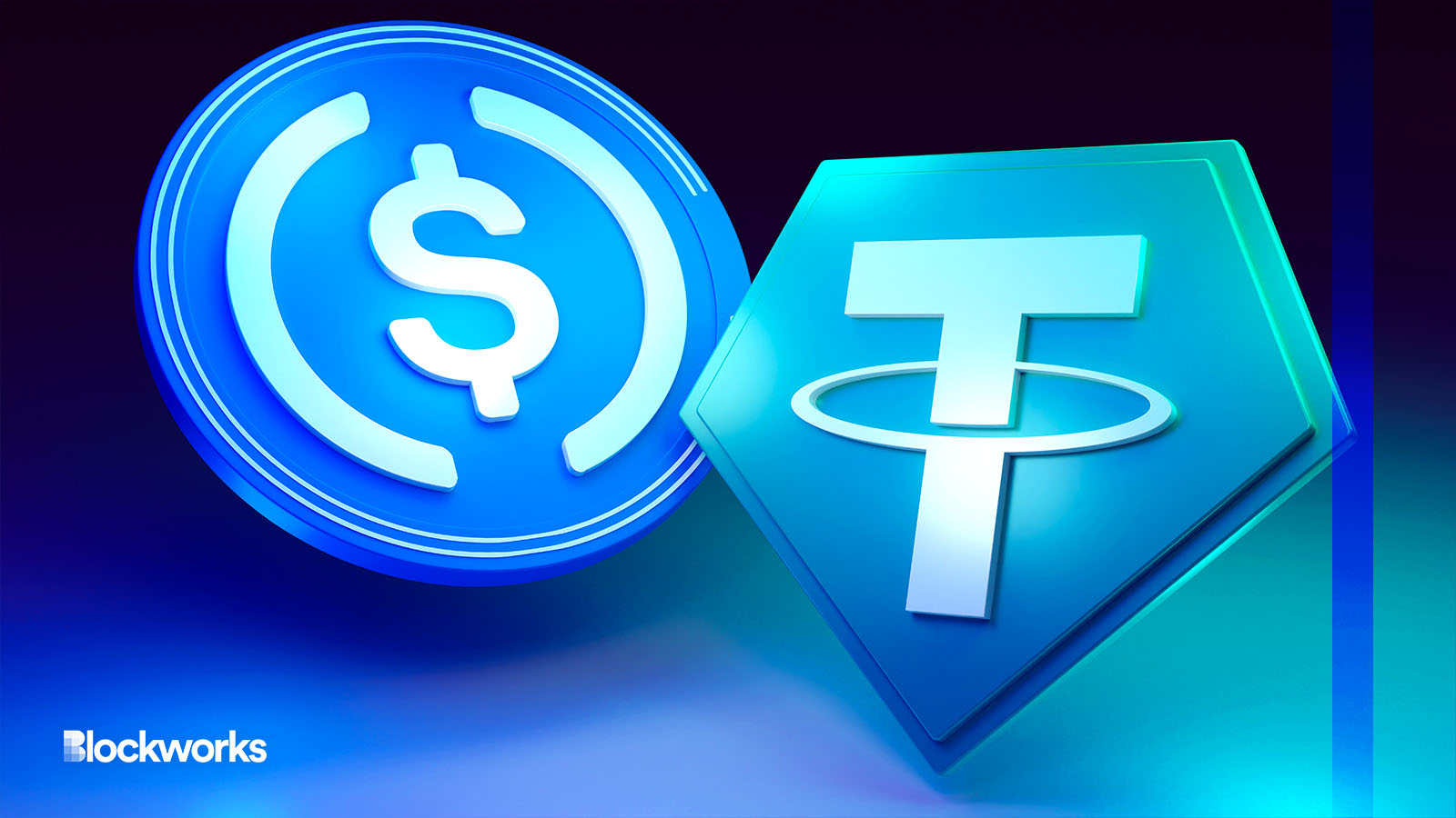 US Crypto Crackdown Sees USDC Lose $10B, Tether Gain $9B - Blockworks