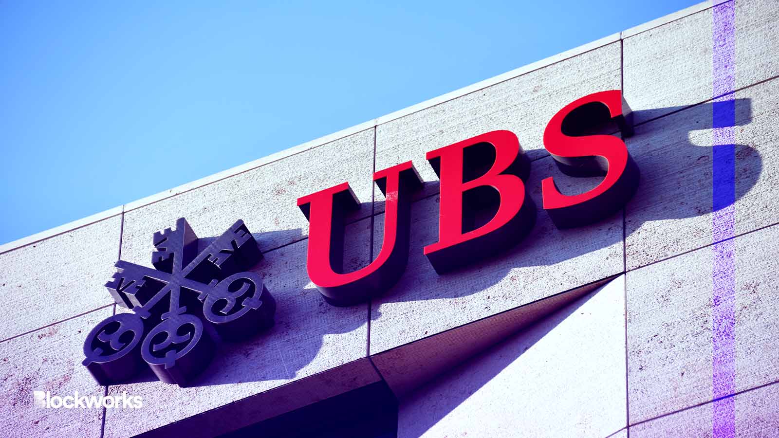 UBS trials tokenized money market fund on Ethereum - Blockworks