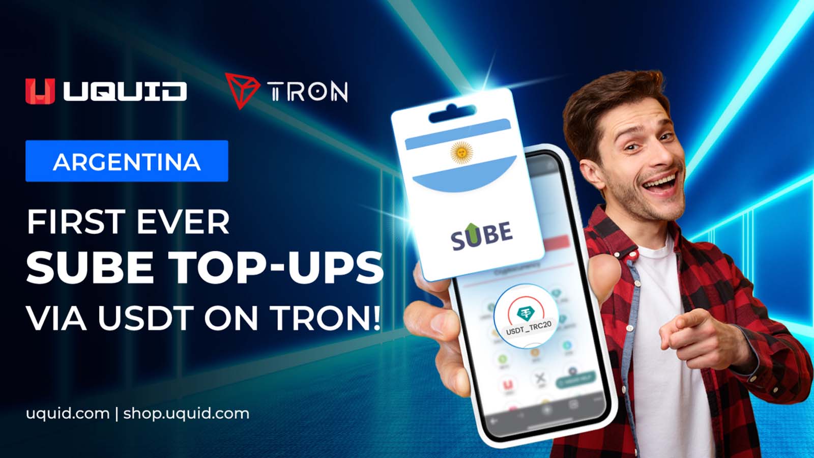 UQUID integrates USDT on TRON for seamless public transport payments in  Argentina - Blockworks