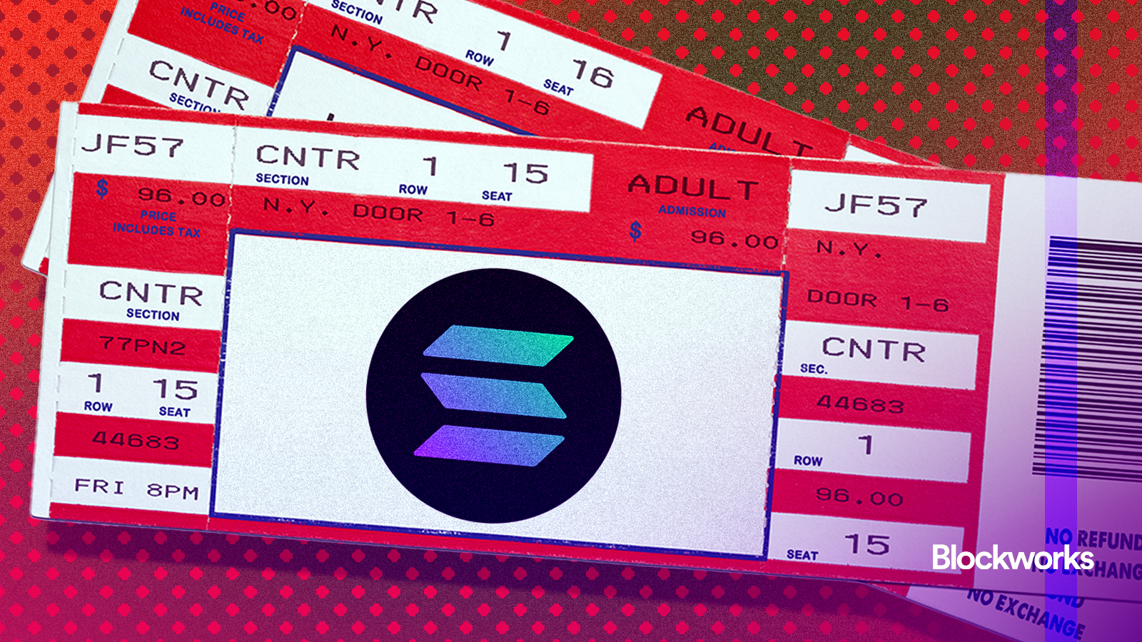 Solana ticketing platform XP raises $6.2M - Blockworks
