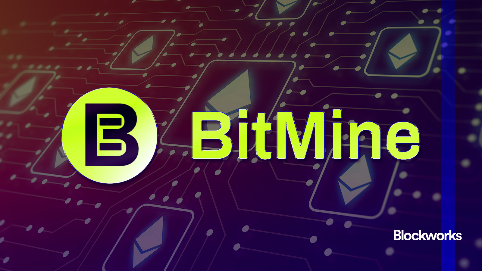 BitMine adds 200K ETH to its Ethereum treasury holdings - Blockworks